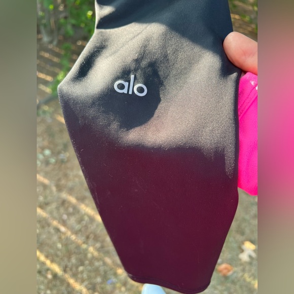 NWT Alo 7/8 Airlift Leggings Tight Black S - Picture 6 of 9